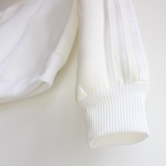 NWOT Adidas Neo Floral White Cropped Track Jacket - Picture 6 of 8